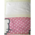 Cortina de uso casero de tela de poliéster rosa EDM5296